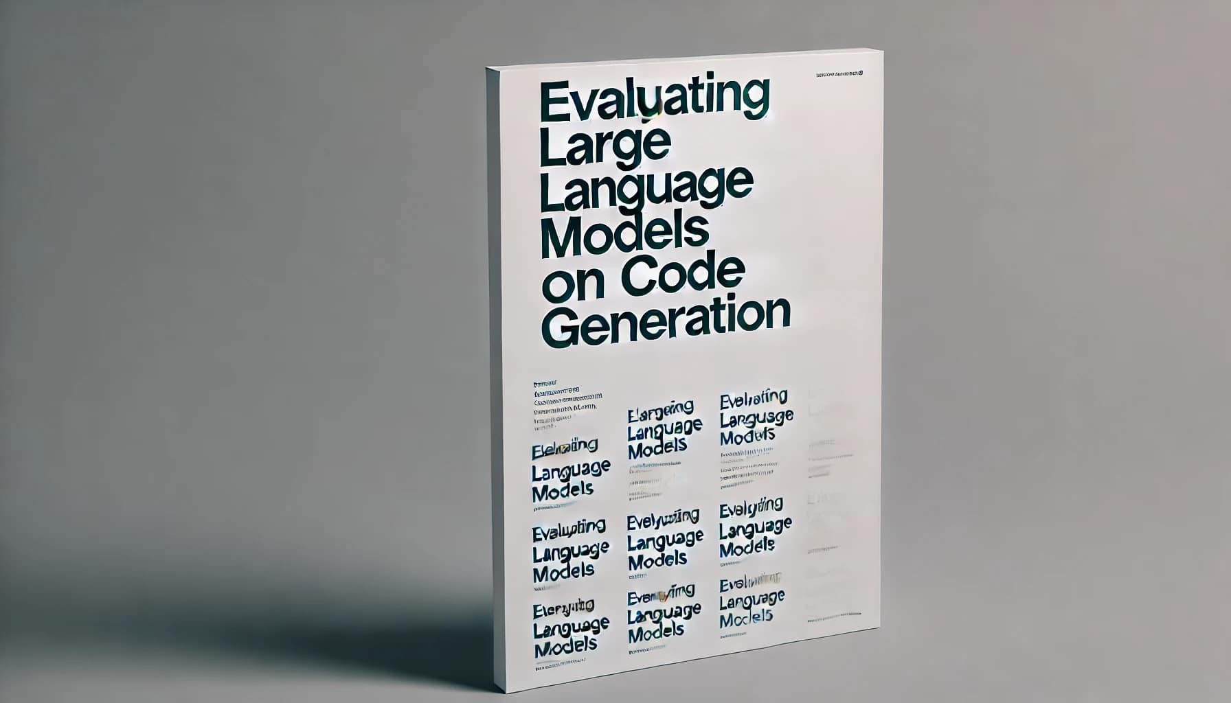 Evaluating Large Language Models on Code Generation