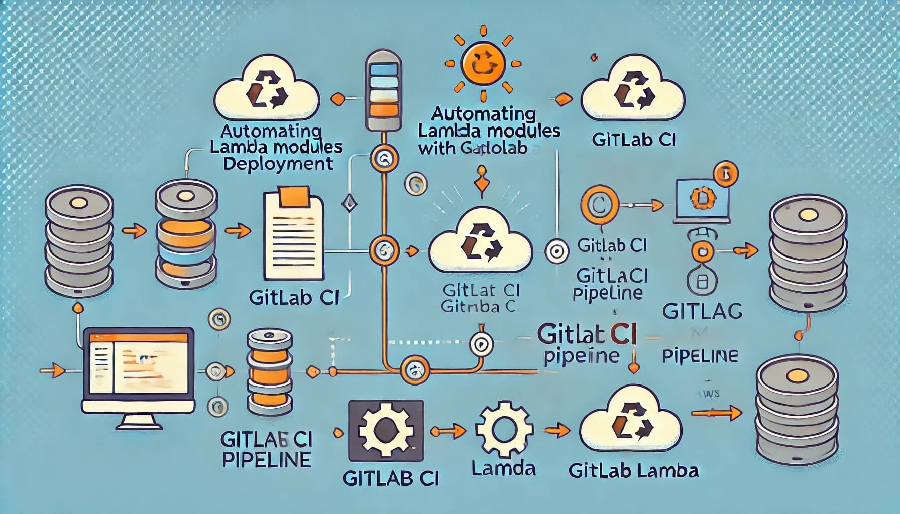 Automating Lambda modules deployment with GitLab CI